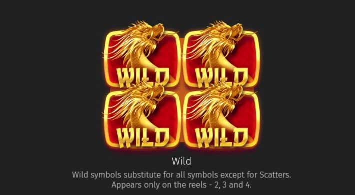 Dragon's Gold 100 slot game rules and wild symbols